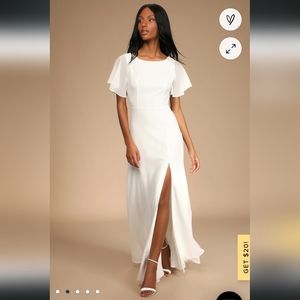 Lulu's wedding dress size medium